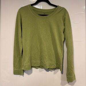 Green Patagonia cotton‎ long sleeve